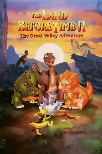 Poster to the movie "The Land Before Time II: The Great Valley Adventure" #1000089