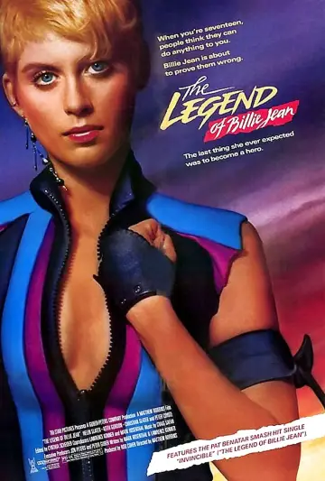 Poster to the movie "The Legend of Billie Jean" #941894