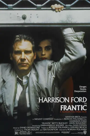 Poster to the movie "Frantic" #943344