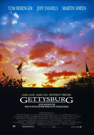Poster to the movie "Gettysburg" #886134