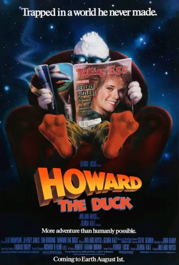 Poster to the movie "Howard the Duck" #790177
