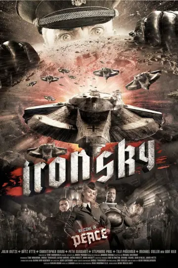 Poster to the movie "Iron Sky" #699602