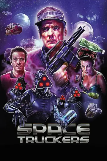 Poster to the movie "Space Truckers" #935851