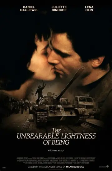 Poster to the movie "The Unbearable Lightness of Being" #993481