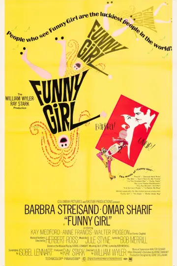Poster to the movie "Funny Girl" #903320