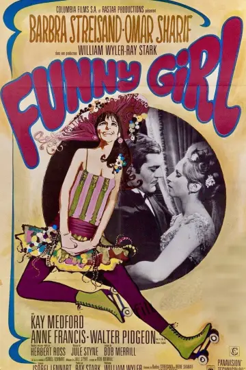 Poster to the movie "Funny Girl" #990185