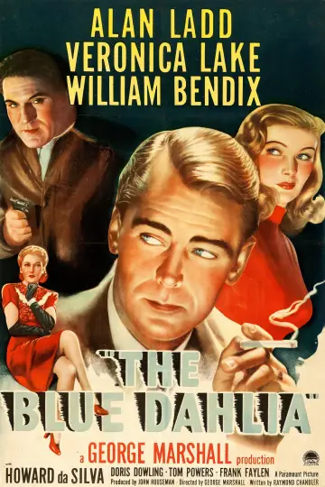 Poster to the movie "The Blue Dahlia" #768435