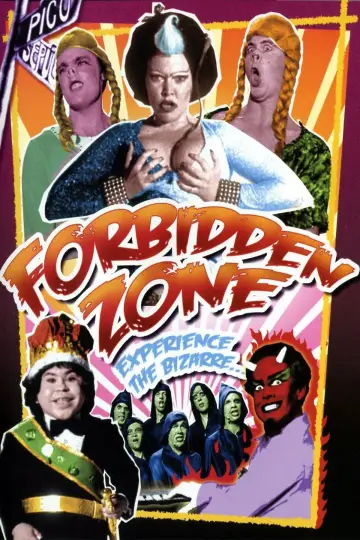 Poster to the movie "Forbidden Zone" #685080
