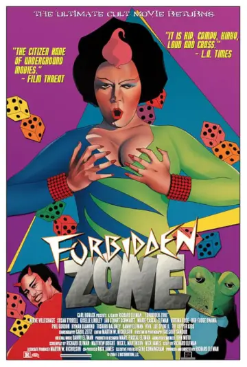 Poster to the movie "Forbidden Zone" #685082