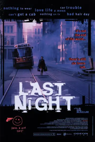 Poster to the movie "Last Night" #1110990