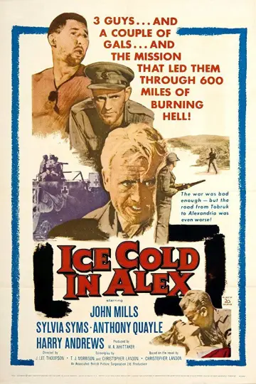 Poster to the movie "Ice Cold in Alex" #1121819