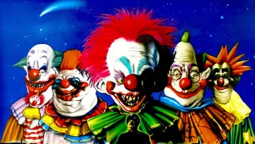 Backdrop to the movie "Killer Klowns from Outer Space" #878421