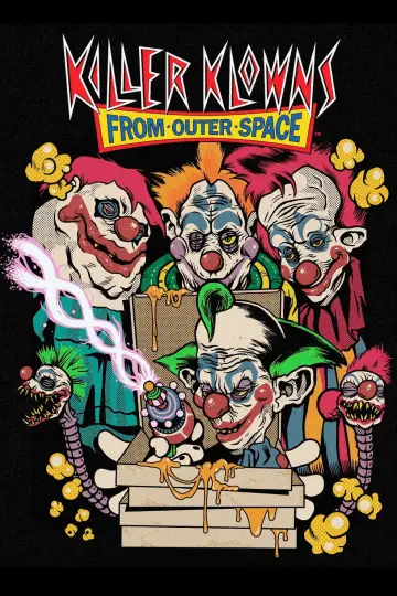 Poster to the movie "Killer Klowns from Outer Space" #878431