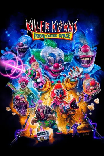 Poster to the movie "Killer Klowns from Outer Space" #878432