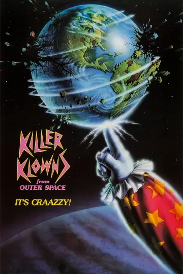 Poster to the movie "Killer Klowns from Outer Space" #878437