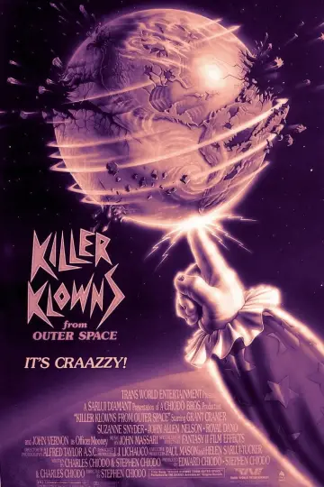 Poster to the movie "Killer Klowns from Outer Space" #878439