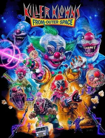 Poster to the movie "Killer Klowns from Outer Space" #878443