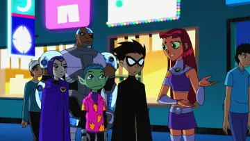 Backdrop to the movie "Teen Titans: Trouble in Tokyo" #985194