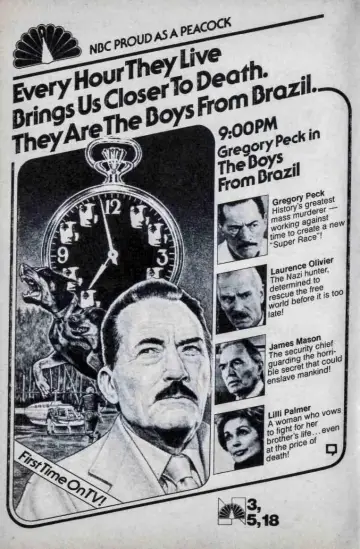 Poster to the movie "The Boys from Brazil" #995790