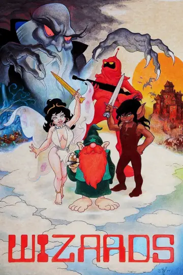 Poster to the movie "Wizards" #1027374