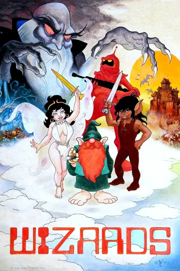 Poster to the movie "Wizards" #1027375