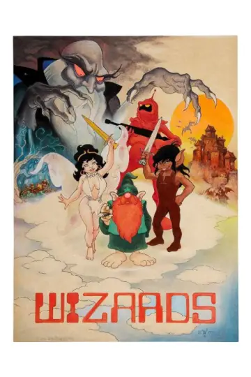 Poster to the movie "Wizards" #1027377