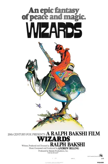 Poster to the movie "Wizards" #1027380