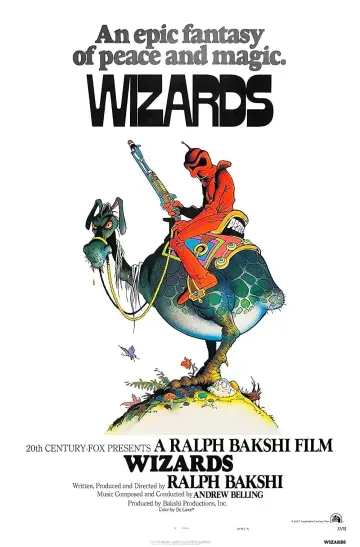 Poster to the movie "Wizards" #1027381