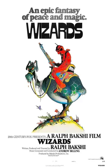 Poster to the movie "Wizards" #1027383