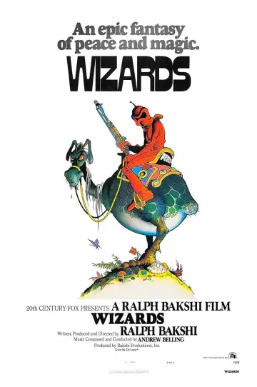 Poster to the movie "Wizards" #1027384