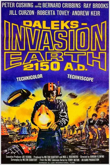 Poster to the movie "Daleks