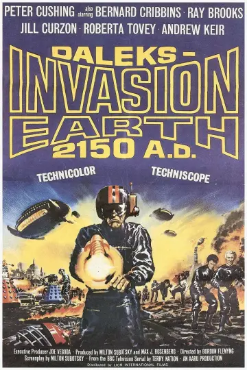 Poster to the movie "Daleks