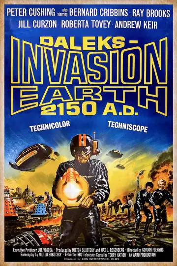 Poster to the movie "Daleks
