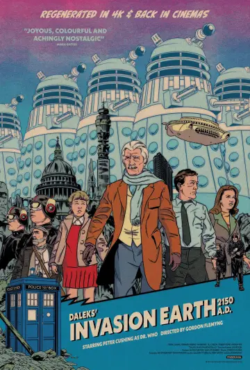 Poster to the movie "Daleks