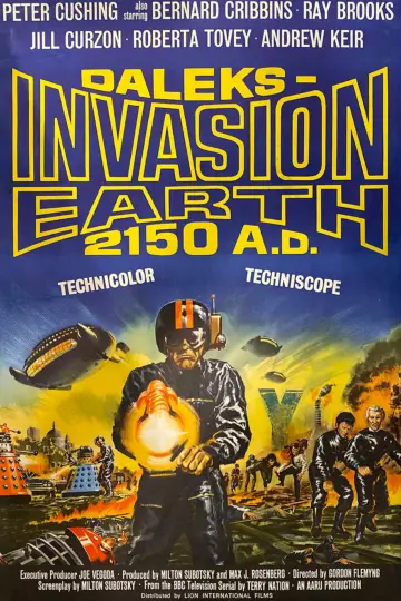 Poster to the movie "Daleks