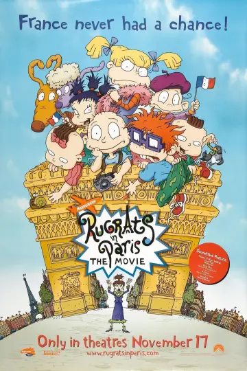 Poster to the movie "Rugrats in Paris: The Movie" #129035