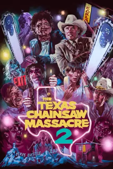 Poster to the movie "The Texas Chainsaw Massacre 2" #872593