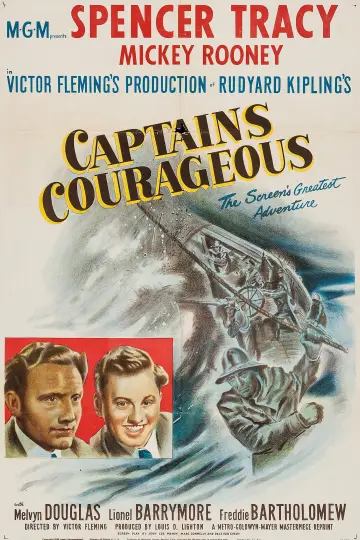 Poster to the movie "Captains Courageous" #1103132