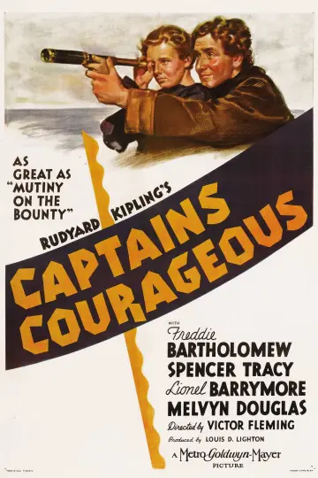 Poster to the movie "Captains Courageous" #1103133