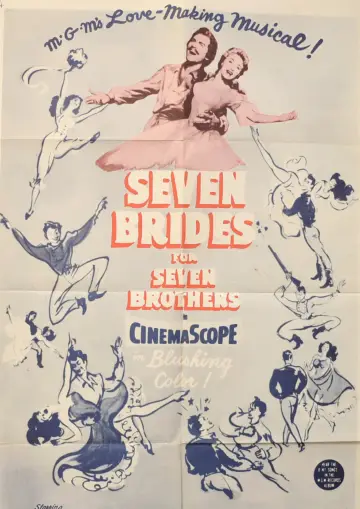 Poster to the movie "Seven Brides for Seven Brothers" #989945