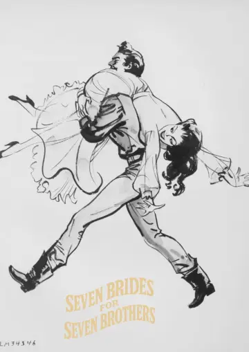 Poster to the movie "Seven Brides for Seven Brothers" #989946