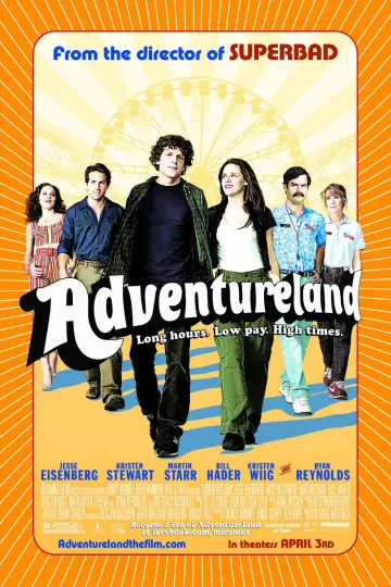 Poster to the movie "Adventureland" #329238