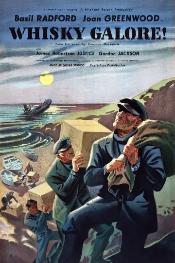 Poster to the movie "Whisky Galore!" #1122182