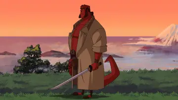 Backdrop to the movie "Hellboy Animated: Sword of Storms" #1009385