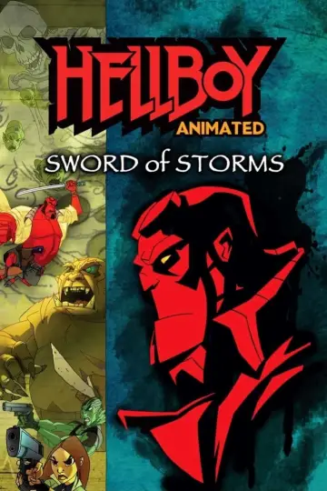 Poster to the movie "Hellboy Animated: Sword of Storms" #144072