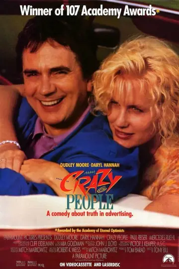 Poster to the movie "Crazy People" #665888