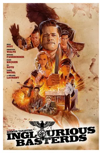 Poster to the movie "Inglourious Basterds" #1178313