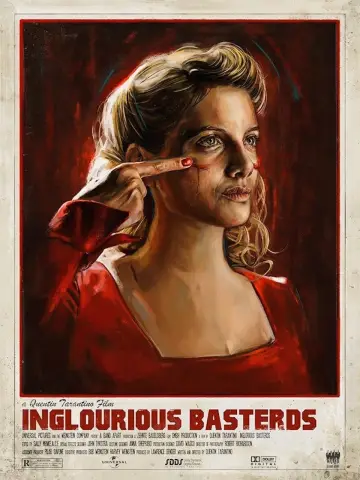 Poster to the movie "Inglourious Basterds" #556733