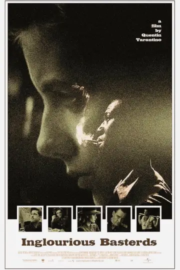 Poster to the movie "Inglourious Basterds" #556735