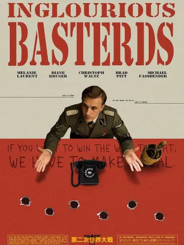 Poster to the movie "Inglourious Basterds" #832454